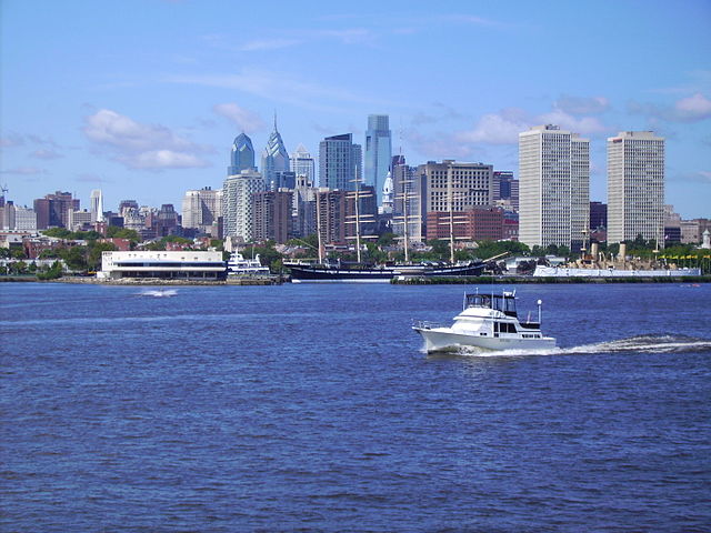 Philadelphia from the Delaware River
