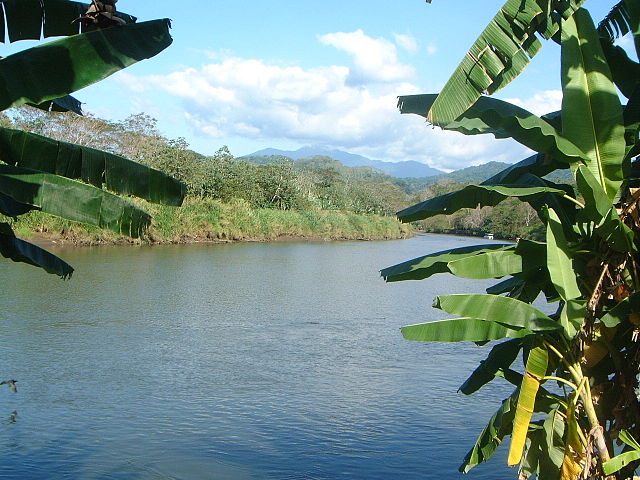 Tarcoles River in Costa Rica