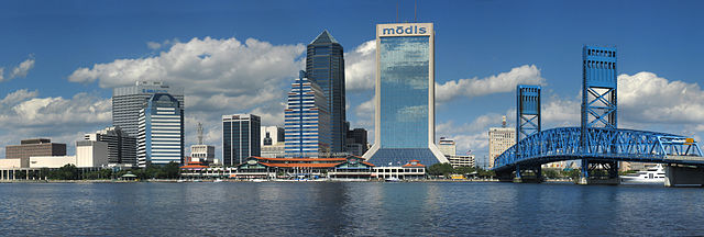 St. Johns River in Jacksonville, Florida