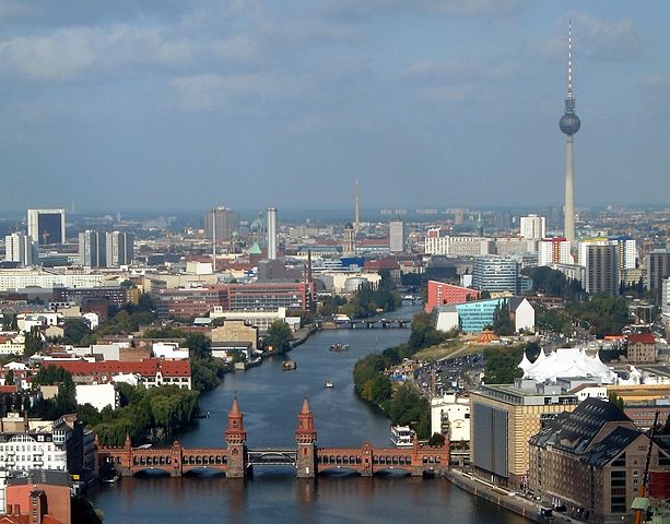 Spree River in Berlin, Germany