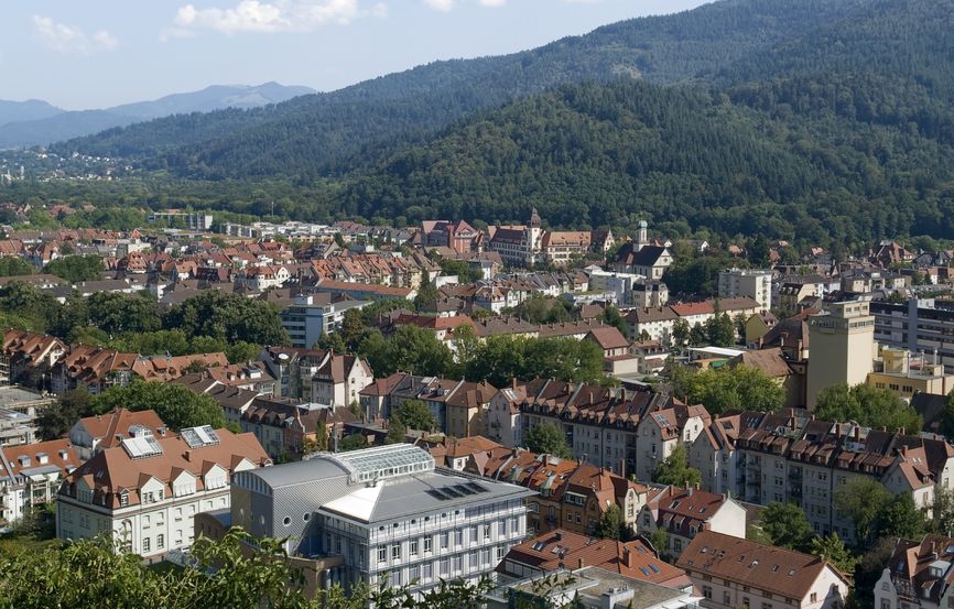 Freiburg Germany in Black Forest Region