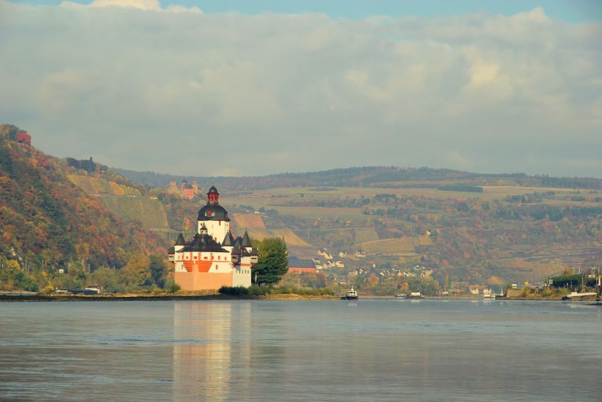 Rudesheim Germany on the Rhine River