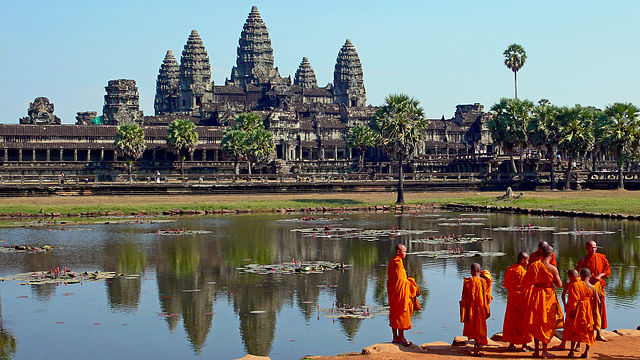Angkor Wat Near Siem Reap, Cambodia