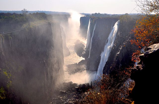 Victoria Falls in Zambia Africa