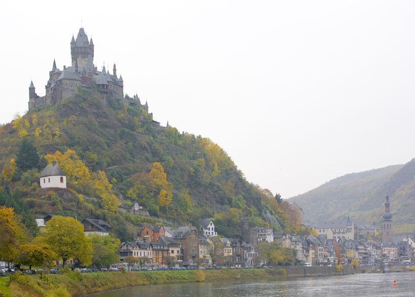 The Moselle River in Cochem, Germany