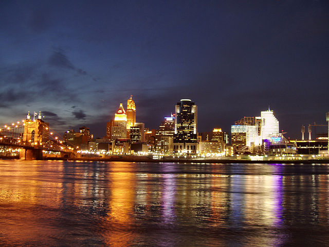 Ohio River in Cincinnati