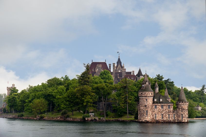 Boldt Castle on the St. Lawrence River